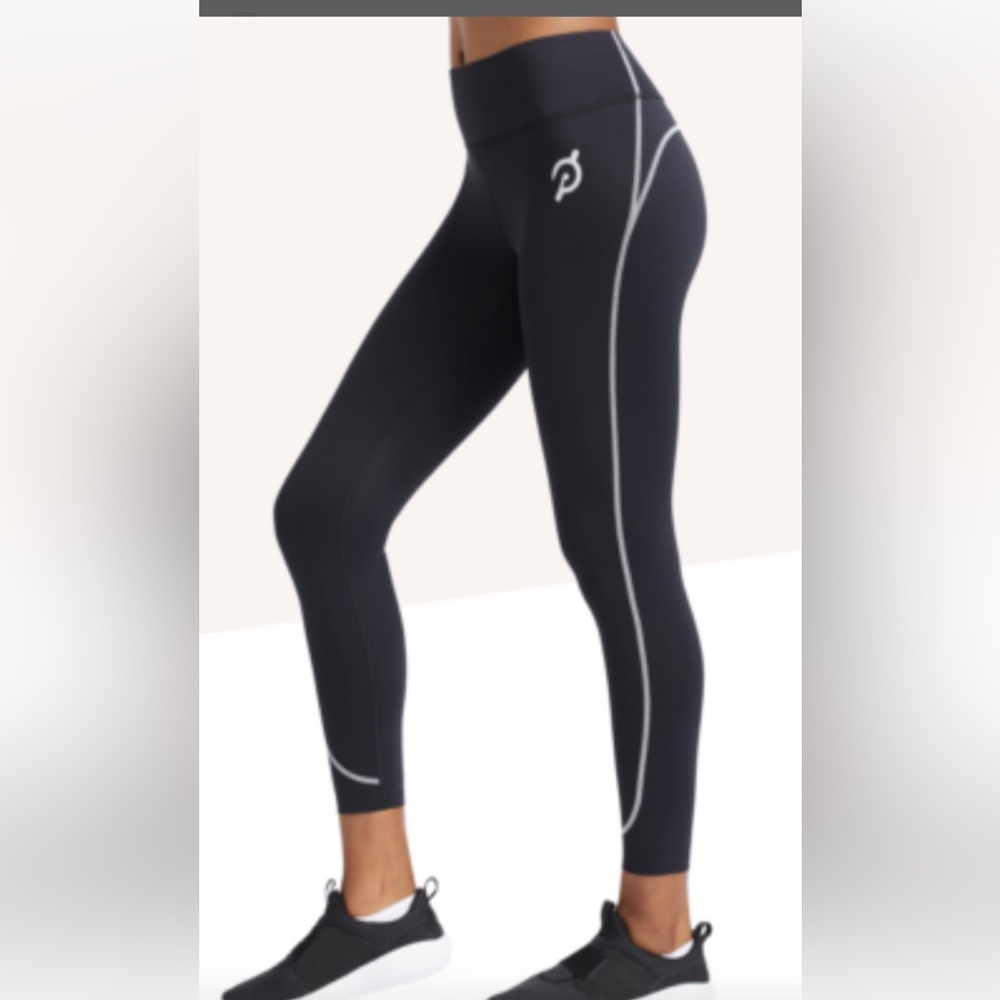 ⭐️NWT⭐️Peloton Move Reflective Seamed Black Leggings Size XXL